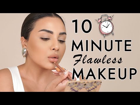 10 minute flawless makeup look | Nina Ubhi