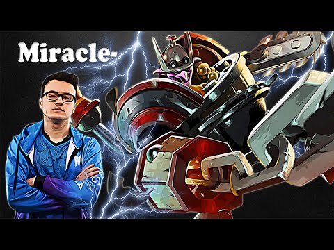 Miracle - Timbersaw Offlane vs w33 Shadow Fiend | Dota 2 7.28a Gameplay