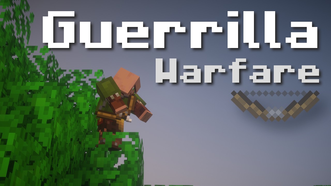 Guerrilla Warfare explained through MINECRAFT