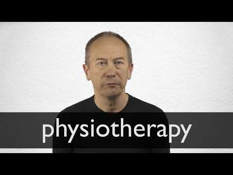 PHYSIOTHERAPY definition and meaning | Collins English Dictionary