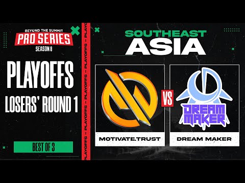MG.Trust vs Dream Maker Game 1 - BTS Pro Series 8 SEA: Playoffs w/ Ares & Danog