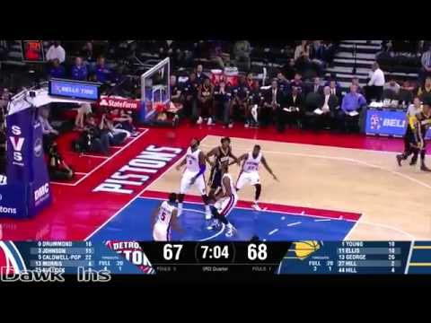 Paul George 32 points @ Detroit (Full Highlights) (10/06/15) On FIRE!