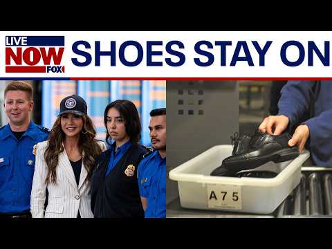 Video | Sec. Noem Kristi announces end of TSA's 'shoe-off' policy after almost 20 years