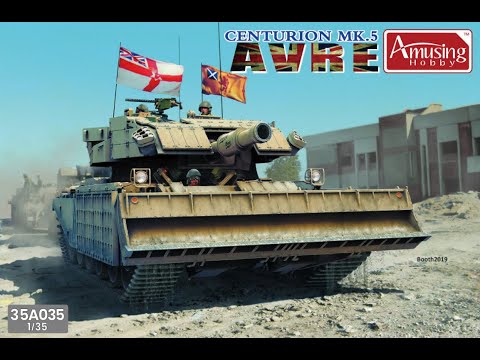 Amusing Hobby 1/35 Centurion Mk.5 AVRE # 35A035