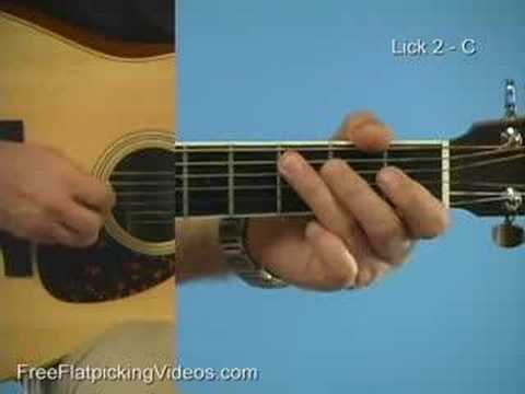 Guitar Lesson: Improvising with Flatpicking Licks