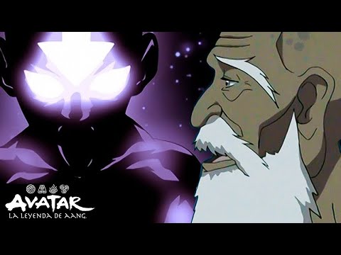 Aang abre sus chakras para el control del estado de Avatar 🧘‍️ | Escena completa | Avatar