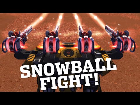 War Robots - How Strong Are These Snowballs? Behemoth With MK2 Candy Vipers | WR Gameplay