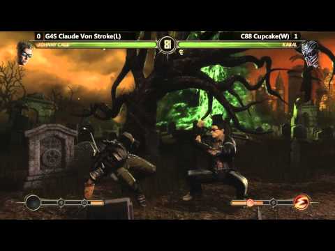 MK9 @ Paradise Lost - G4S Claude Von Stroke (Cage) vs C88 Cupcake (Kabal) [720p/60fps]