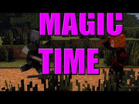 Cartoonman212 - WIZARD BATTLE | Minecraft Mod Battles | Magic Wands