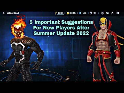 5 Important Suggestions For New Players After Summer Update 2022 - Marvel Future Fight