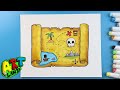 How To Draw A Treasure Map