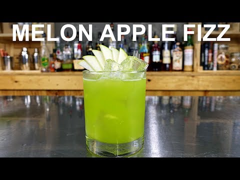 Melon Apple Fizz – Steve the Bartender