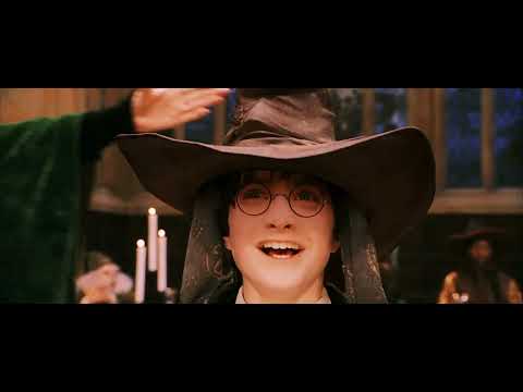 Harry Potter sorting hat scene