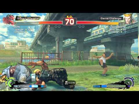 SteffK (HA) vs SunValtiel SF (GU) | SSF4: Arcade Edition PC - Ranked Match