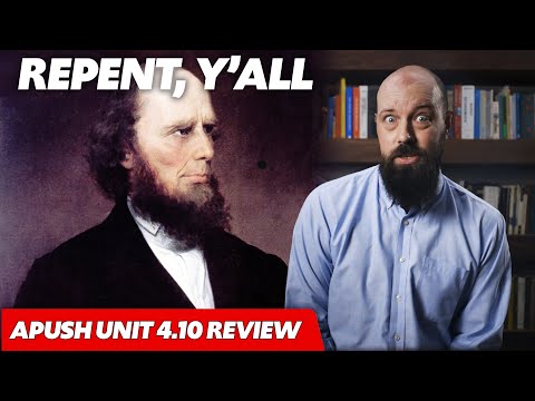 The SECOND Great Awakening [APUSH Review Unit 4 Topic 10] Period 4: 1800-1848