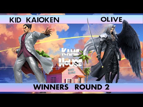 4o4 Kame House MIDLEVEL SLUMS 10 - Kid Kaioken (Kazuya) vs GSA| Olive (Sephiroth) - Winners Round 2