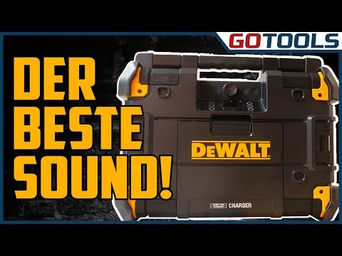 Das beste Baustellenradio? DeWalt T-STAK DWST1-81078
