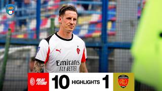 Download lagu Milan Futuro 10-1 Vogherese | Magrassi’s first Rossonero hat-trick | Highlights Serie D mp3
