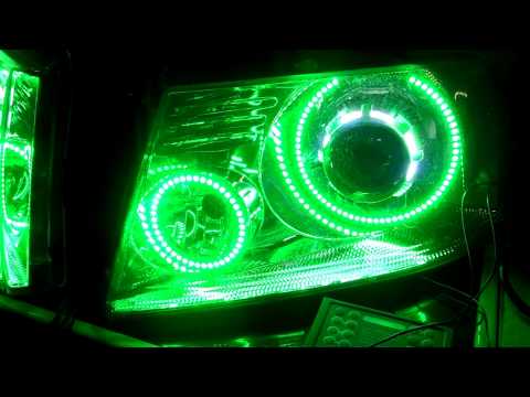 2004-2008 F150 Projector Retrofit w/ Oracle RGB LED Halos
