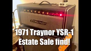 Video thumbnail for Traynor Amp YSR-1 Found at Estate Sale by Tim White