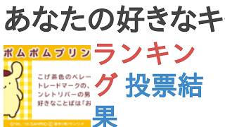 あなたの好きなキャラは？【ランキング】