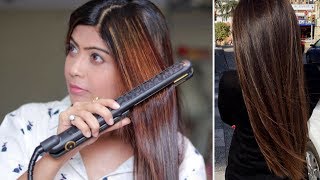 How to Straighten Your Hair with a Hair Straightener / Flat Iron