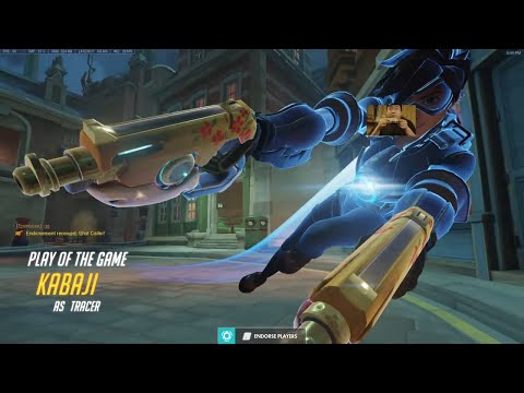 KABAJI IS BACK! POTG! 61% KP! TRACER GOD! OVERWATCH SEASON 25 TOP 500 GAMEPLAY