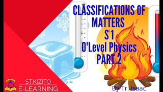 CLASSIFICATION OF MATTERS PART 2