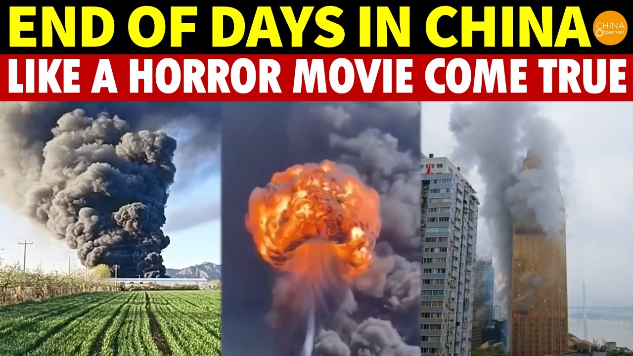 China in Apocalypse: Explosions, Fires, Earthquakes – It’s Like a Horror Movie Come to Life!