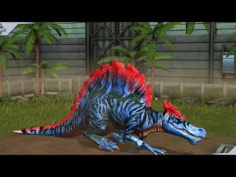 Getting Spinosaurus to Level 40!!!! Jurassic World:The Game || ep 88