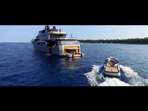 Luxury Mega Yacht CRN 134 MY Atlante CRN 55 M   Video
