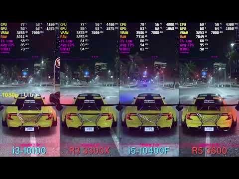 i3 10100 vs  Ryzen 3 3300X vs  i5 10400F vs  Ryzen 5 3600 The Best Cheap CPU for Gaming 2020