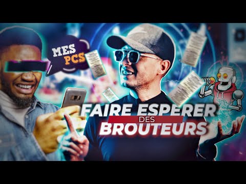 Je piège des ARNAQUEURS et les fait espérer avec un Robot