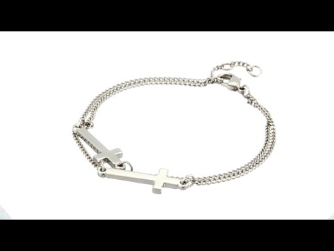 DSQUARED2 Twin Crosses Bracelet SKU: 9271095