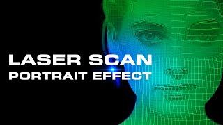 Affinity Photo tutorial: Creating futuristic Laser Face Scanning effect