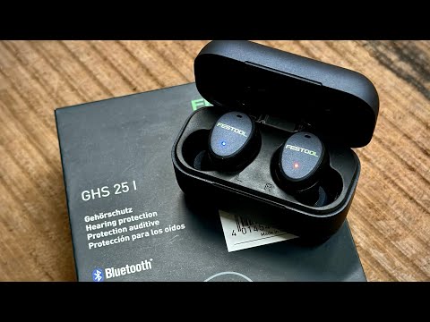 Trying the GHS 25 l earbuds from @festoolusa
