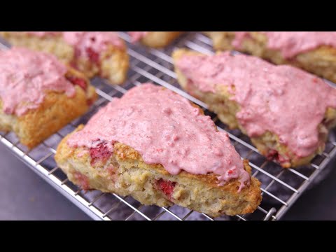 Strawberry Scones with Strawberry Shells: So Good, You'll Want to Make Them Every Day