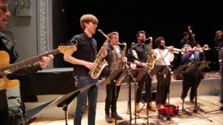Weasel Walter Large Ensemble (soundcheck) - Roulette - Feb 21 2017