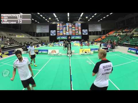 Christiansen / Daugaard vs Careme / Labar (MD, Round 16) - 2015 Belgian International