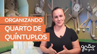 PERSONAL ORGANIZER TRANSFORMA O QUARTO DOS QUÍNTUPLOS DO PARANÁ