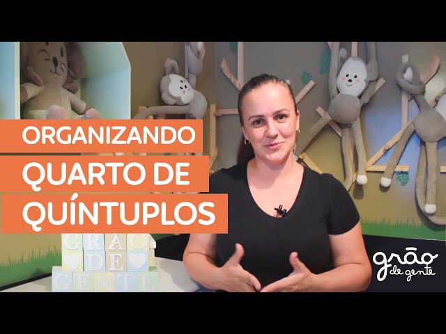 PERSONAL ORGANIZER TRANSFORMA O QUARTO DOS QUÍNTUPLOS DO PARANÁ