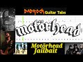 Jailbait Motorhead Guitar Bass TABS Lesson