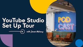 YouTube Studio Set Up Tour | How to Make Professional Videos