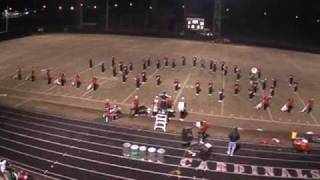 preview picture of video 'Chequamegon HS Band 2009 Field Show 10/22/09 Part 2'