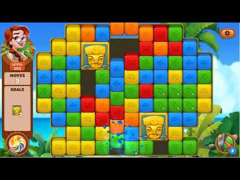 Lost Island Blast Adventure Level 181 - No Boosters