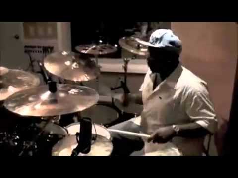 Brent Easton on drums