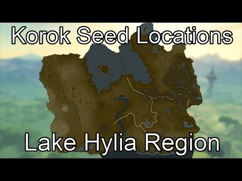 Breath of the Wild Korok Seed Guide - Lake Hylia Region