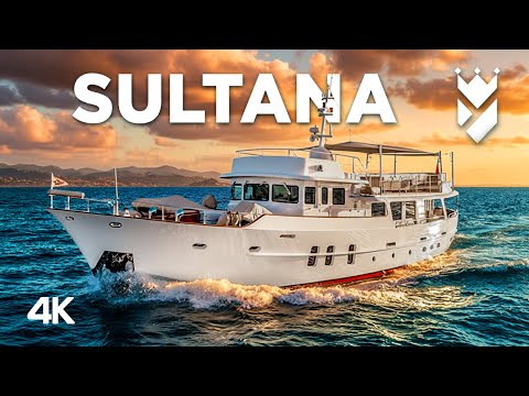 84ft Feadship SULTANA — Fully Rebuilt Classic, Low-Fuel Cruising, For Sale.