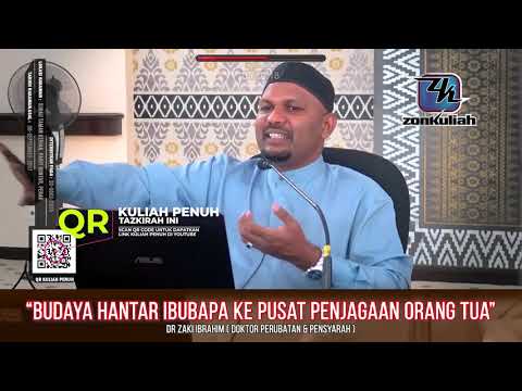 KESIHATAN : Baik Buruk Pusat Jagaan Orang Tua - Dr Zaki Ibrahim