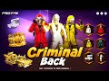 Criminal Bundle Return Free Fire Free Fire New Event Ff New Event Upcoming Event In Free Fire